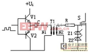 有隔離變壓器的互補驅動電路