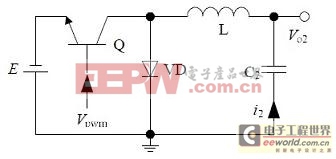 传统的非隔离负电压开关电源电路结构2