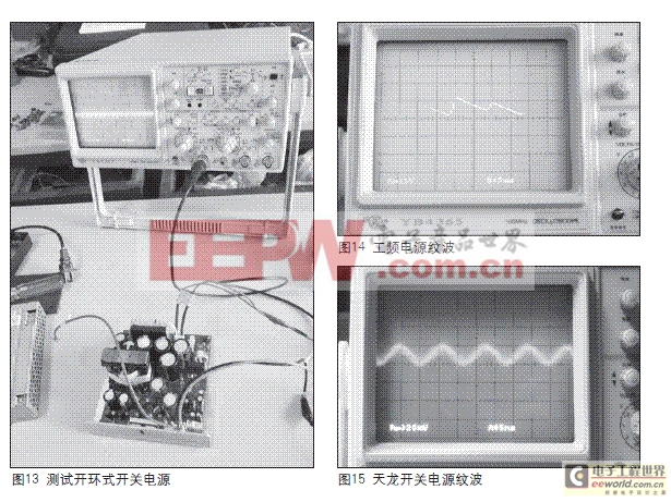 三種音響電源的對比測試