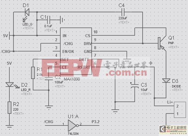 充電電路控制部分