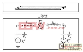 任意兩節(jié)點(diǎn)間的等效電路模型