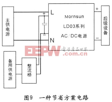 一种节省方案电路