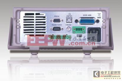 艾德克斯电子IT8800系列电子负载系列，在它的背面有很多标准的通讯接口
