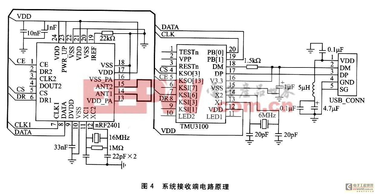 接收端電路原理