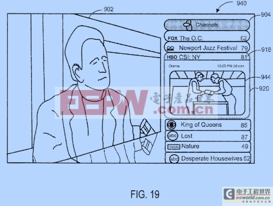 苹果电视机顶盒相关专利获美专利局批准