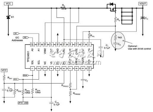 TPS2480/81低压应用电路图