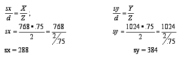 首先，我们要计算窗口在虚拟世界中的大小。