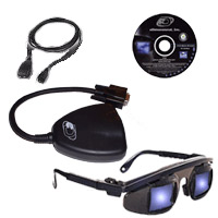 E-Dimensional无线E-D眼镜的组件