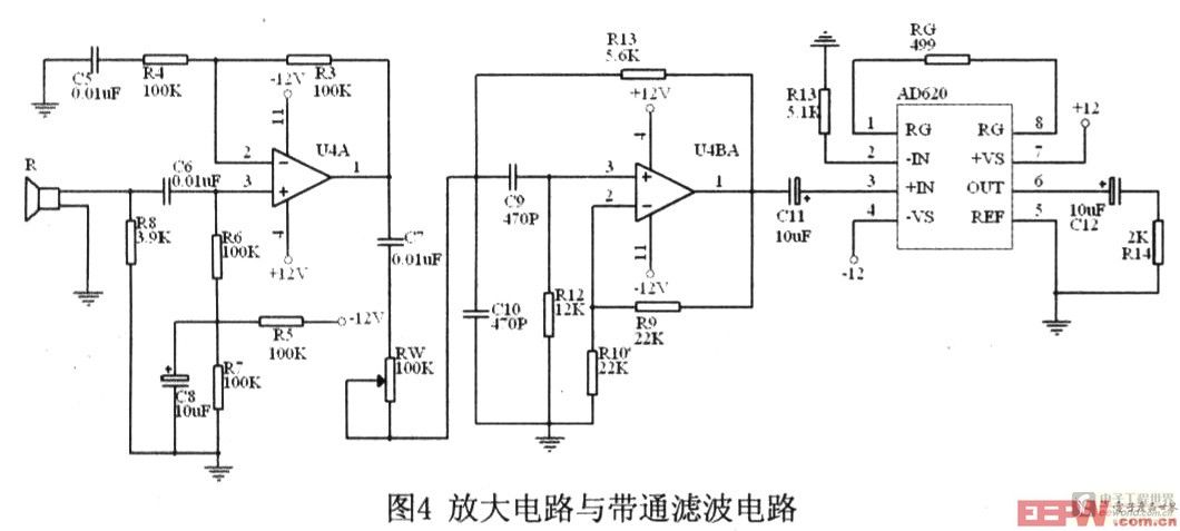 帶通濾波電路