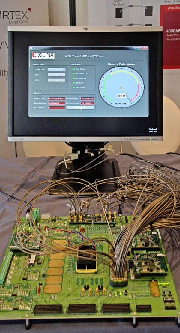  WDM2014 UltraScale 400G以太网演示