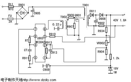 电子制作天地---电池充电器电路