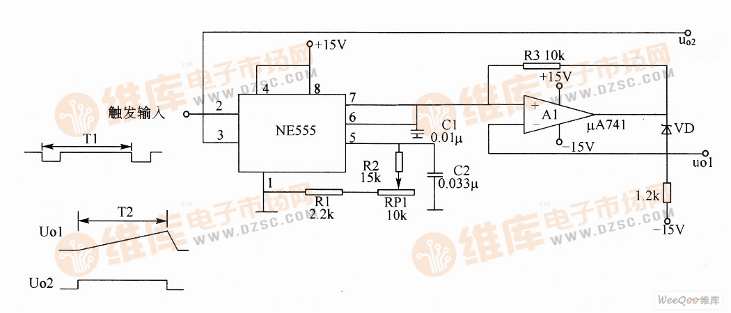 锯齿波发生器电路