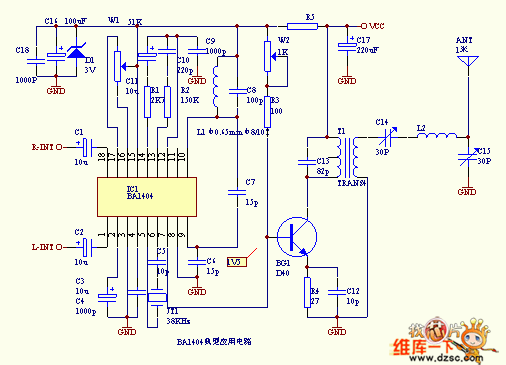二进制串行计数器/分频器电路图