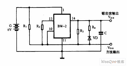 BW-2作信号发生器电路图其他信号产生器 电路图