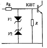 图5 防栅极电荷积累与栅源电压尖峰的保护