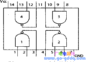 TC4011BP内部结构图
