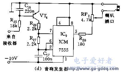 双线圈金属探测器电路