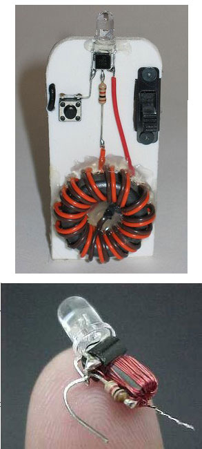 0.3-1.5V LED手电筒制作