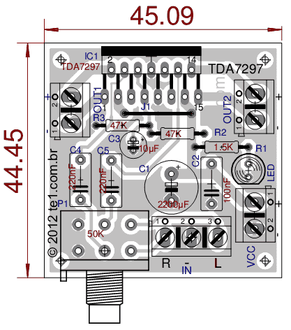 tda7297-2×15瓦静音和待机可选功率放大器-综合电路