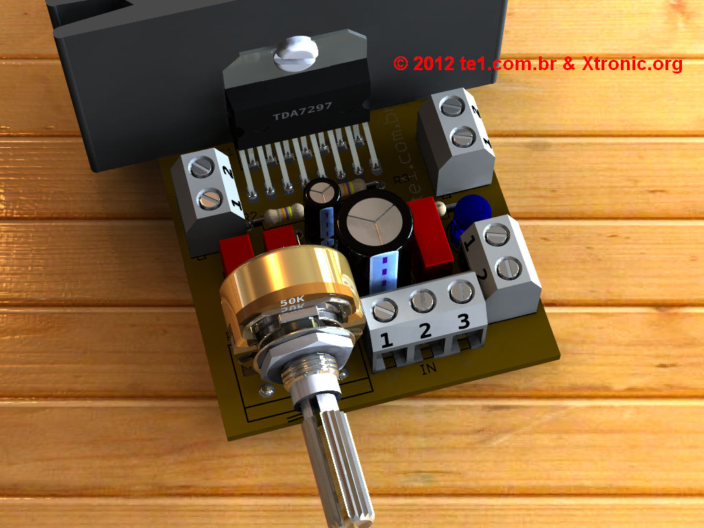 TDA7297-2×15瓦静音和待机可选功率放大器
