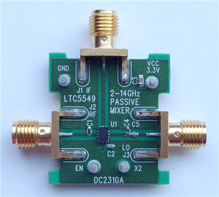 高 IIP3 14GHz 混频器把易用性带到了微波无线电设计中