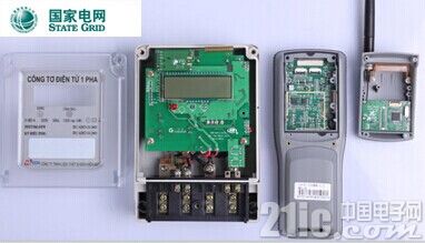 图5：ZM408S(ZM433S)系列无线模块应用于国家电网智能抄表系统(越南电网项目)
