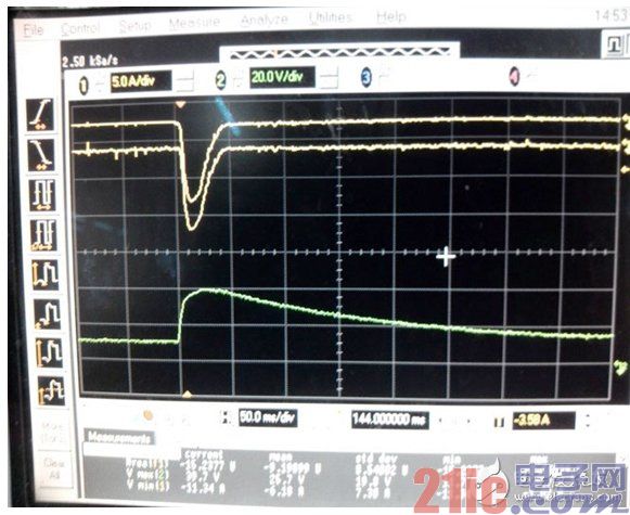 測試電壓30V和電流11.34A