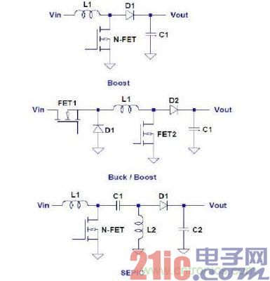 各種升壓電源