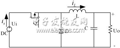 Buck变换器拓扑结构图