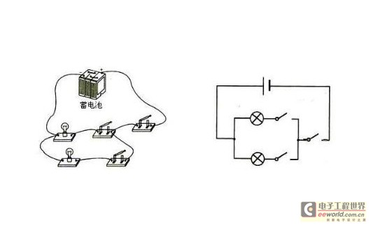 串联与并联电路的不同点