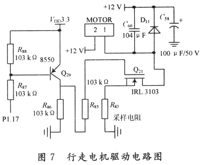 行走驅(qū)動(dòng)電機(jī)