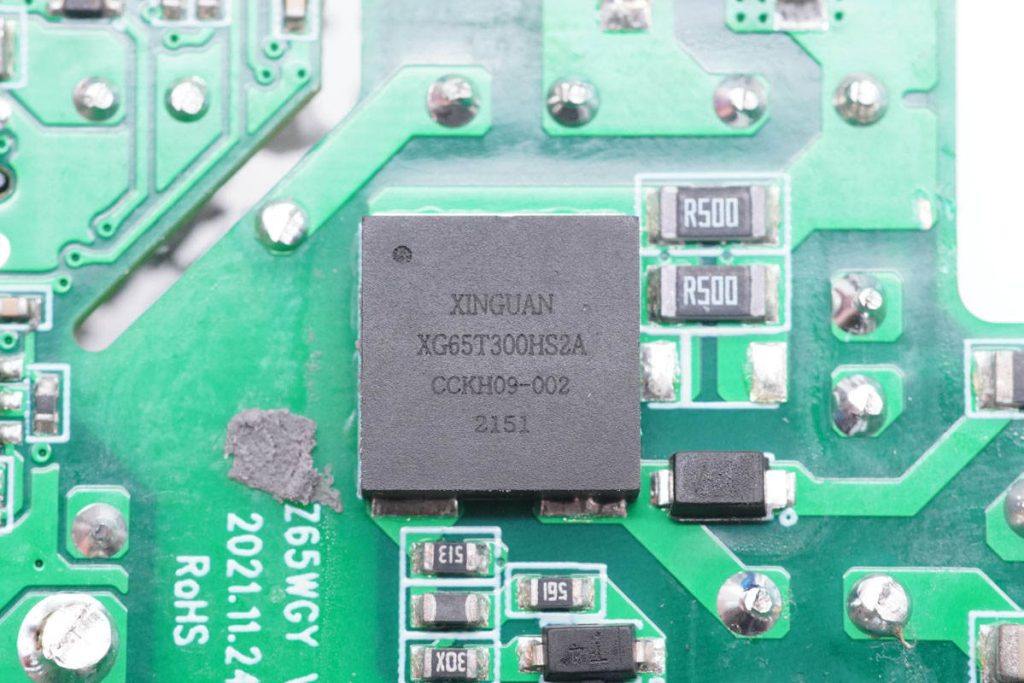 拆解報告：全有興65W 2C1A氮化鎵充電器XG65T300-充電頭網