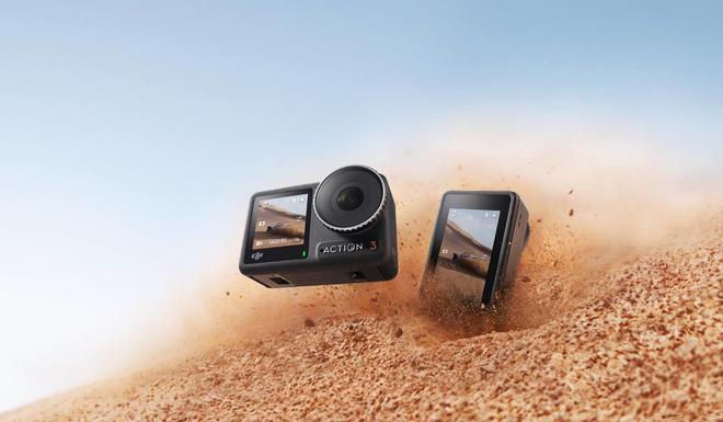 大疆发布 Osmo Action3 运动相机：支持 4K 120fps