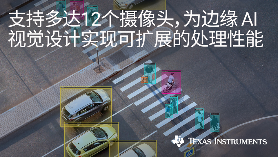 德州仪器推出六款基于 Arm Cortex 的视觉处理器