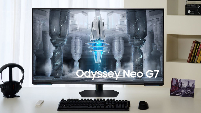 三星 Odyssey Neo G7 顯示器在美國(guó)上市：43 英寸 144Hz 屏幕，售價(jià) 999.99 美元