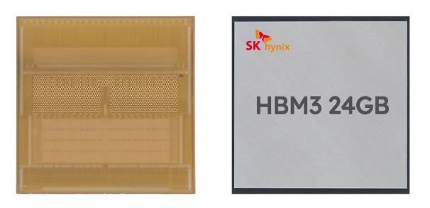 SK海力士开发出世界首款12层堆叠HBM3 DRAM
