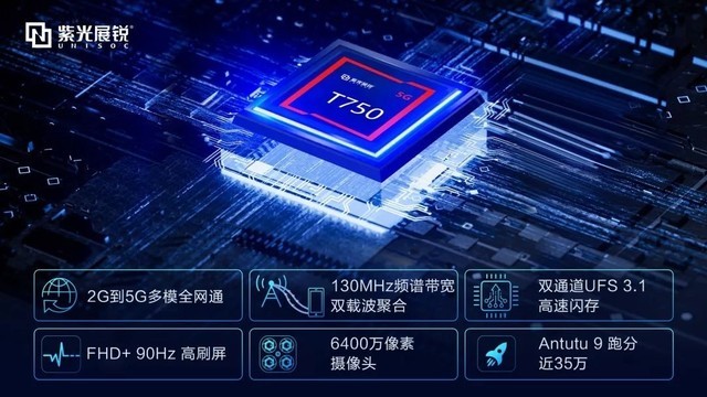 紫光展銳6nm 5G新品發(fā)布