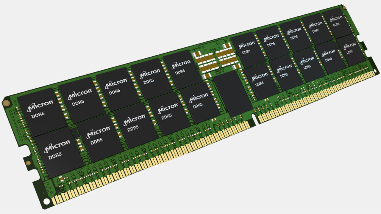 美光宣布推出高容量 96GB DDR5-4800 RDIMM 内存