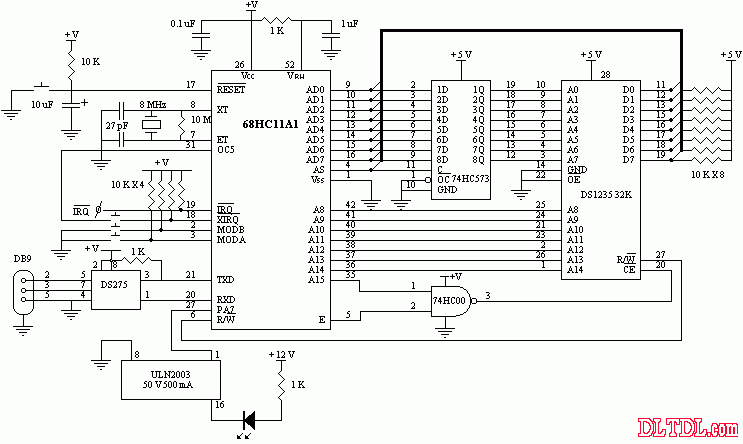 74hc573引脚图及功能表图片