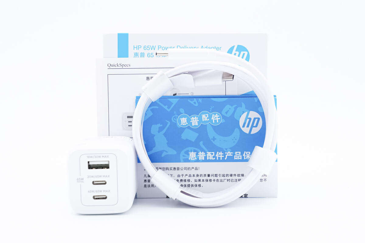 拆解報告：HP惠普65W 2C1A氮化鎵快充充電器ZHAN 65-充電頭網(wǎng)