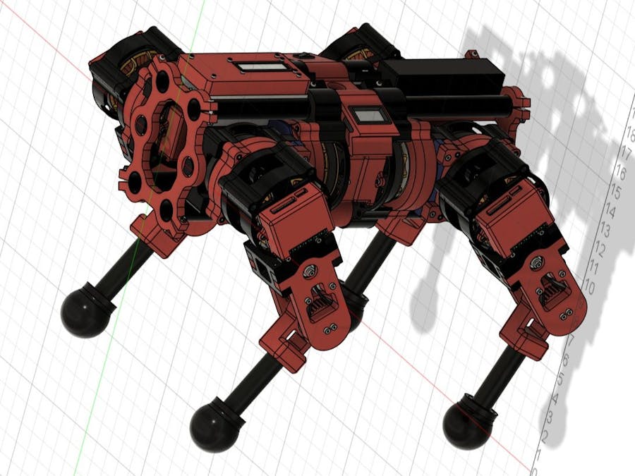 Bolt :The quadruped robotic dog